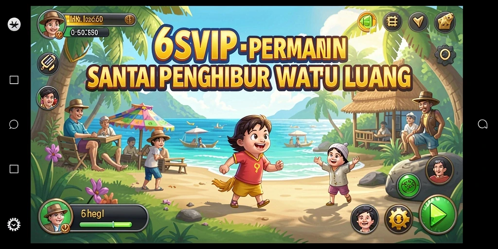 Tampilan gameplay 6SVIP yang menyenangkan dan penuh warna.