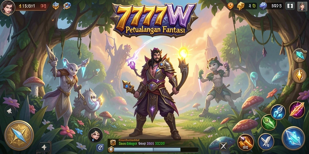 Tangkapan layar gameplay <strong>7777W</strong> yang menarik dan penuh aksi.