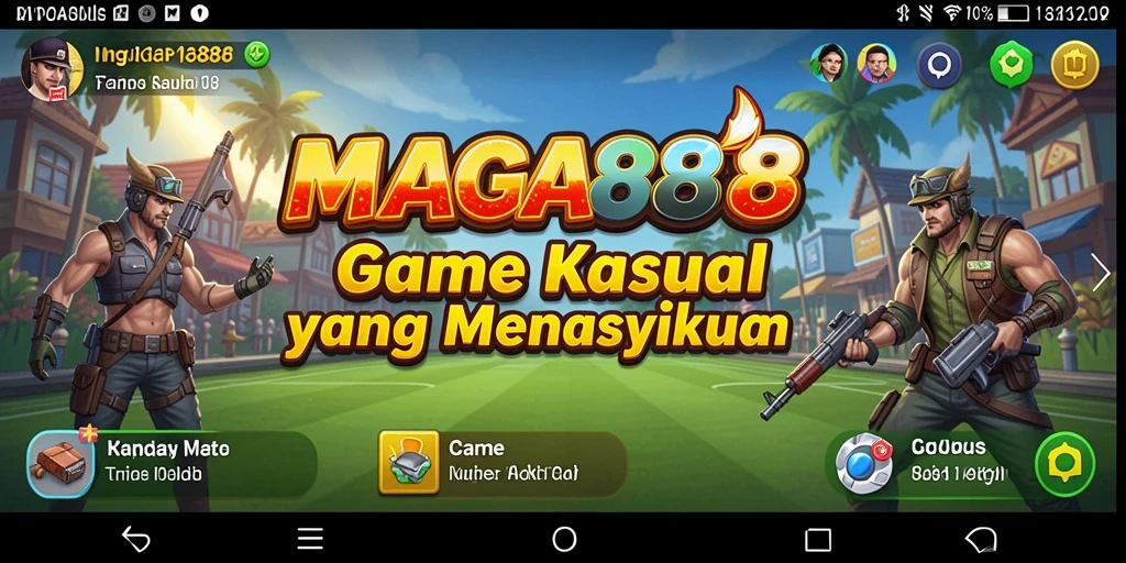 Tampilan gameplay MAGA888 yang menarik dan menghibur.