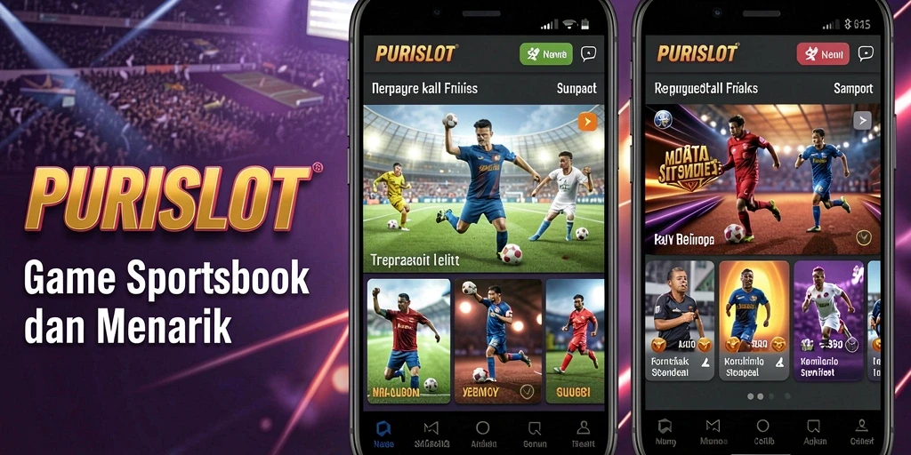 Tampilan menarik dari gameplay Sportsbook di PURISLOT.