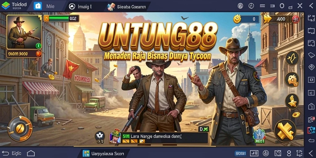 Tampilan gameplay mendebarkan dari UNTUNG88 dengan berbagai elemen bisnis.